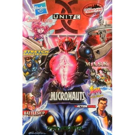 Unit:E NYCC Exclusive #1 VF ; Hasbro Comic Book