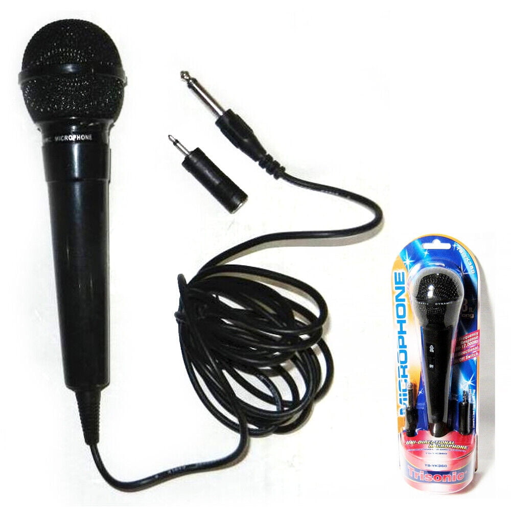 Dynamic Handheld Microphone Karaoke DJ Vocal Mic On/Off Switch 6.3mm