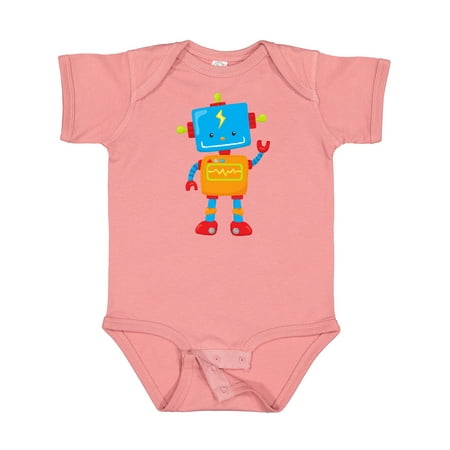 

Inktastic Cute Robot Colorful Robot Funny Robot Robotics Gift Baby Boy or Baby Girl Bodysuit