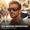 thumbnail image 2 of Myiaur Over Glasses Sunglasses for Men Women, Polarized Fit Over Sunglasses UV400 Protection, Anti Glare for Driving Outdoors, 2 of 6