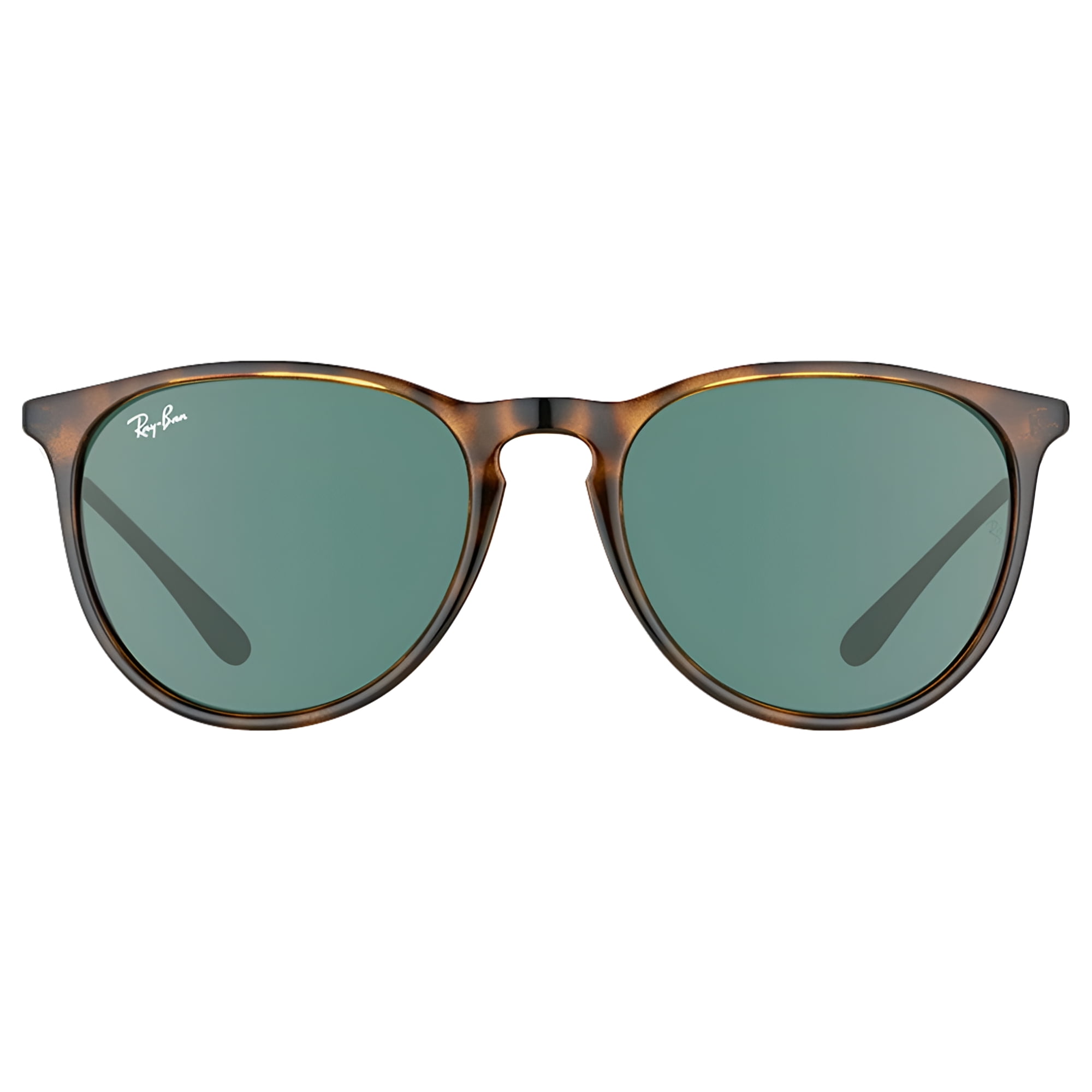 Ray-Ban Erika Pilot Sunglasses (710/71) Light Havana/Dark Green