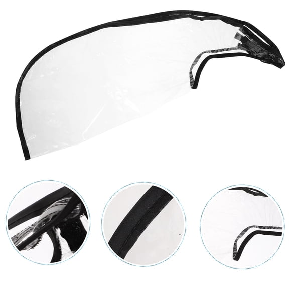 PBPBOX Salon Hair Styling Funnel Transparent Protect Face from Drips Hair Tool 1Pcs