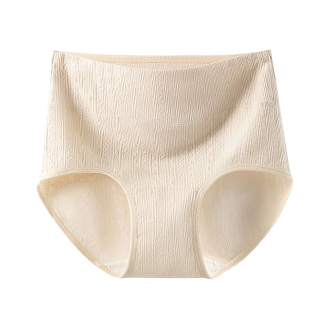 Culottes Respirantes Taille Haute à Entrejambe Allongé pour Femmes Grande Taille