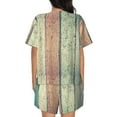 thumbnail image 3 of Lsque Hardwood Women's Short-Sleeved Pajama Set - 2 Piece Soft and Lightweight Sleepwear Set-Medium, 3 of 9