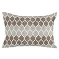 thumbnail image 7 of Mid Century Abstract Outdoor Pillow Covers Set of 2,Decorative Waterproof Throw Pillow Case,Brown Khaki Moroccan Aesthetics Cotton Linen Soft Cozy Cushion Pillowcases, 7 of 7