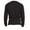 Black, variant on JTieacloth Knitted Pullover Sweaters Men's Autumn Winter Casual Brushed O Neck Long Sleeve Base Shirt Top Blouse(Black)