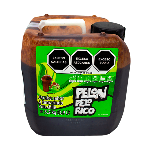 Salsa Dulce Sabor Tamarindo Pelón Pelo Rico Galón 3,8 Litros Mayoreo Food Service