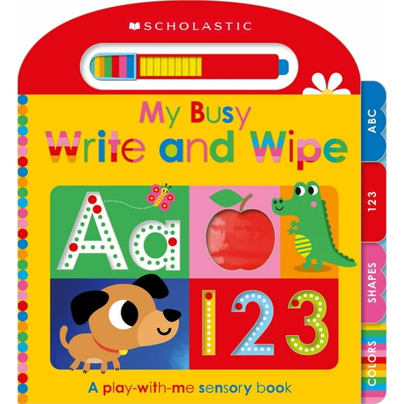 My Busy Write-And-Wipe: Scholastic Early Learners (Hardcover)