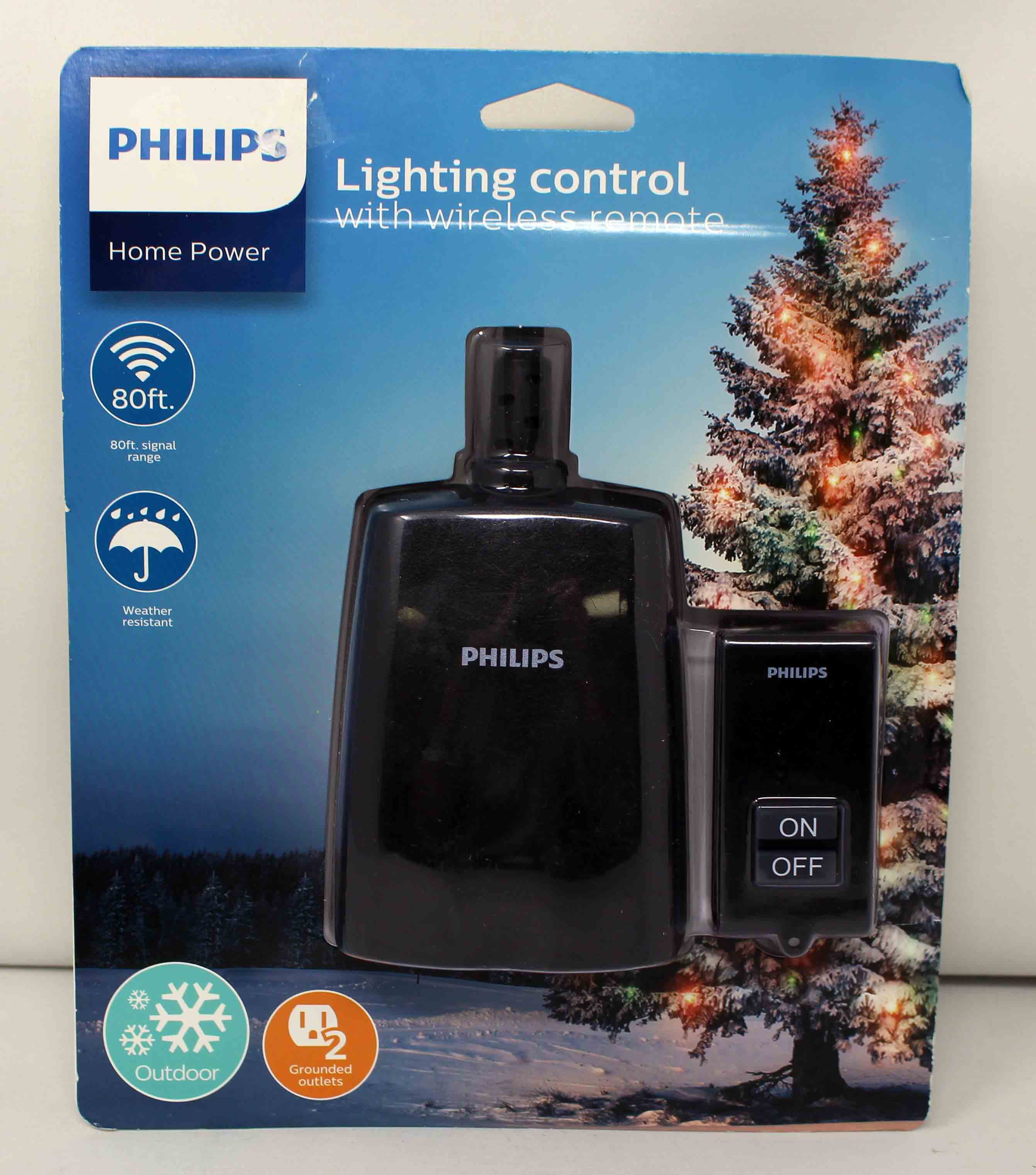 Philips Outdoor Lighting Control Plugin with Wireless Remote Walmart