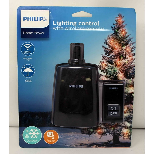 Philips Outdoor Lighting Control Plugin with Wireless Remote Walmart