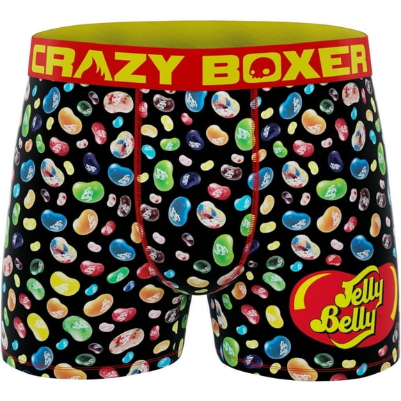 Crazy Boxer Jelly Belly Beans Men's Boxer Briefs-Small (28-30)