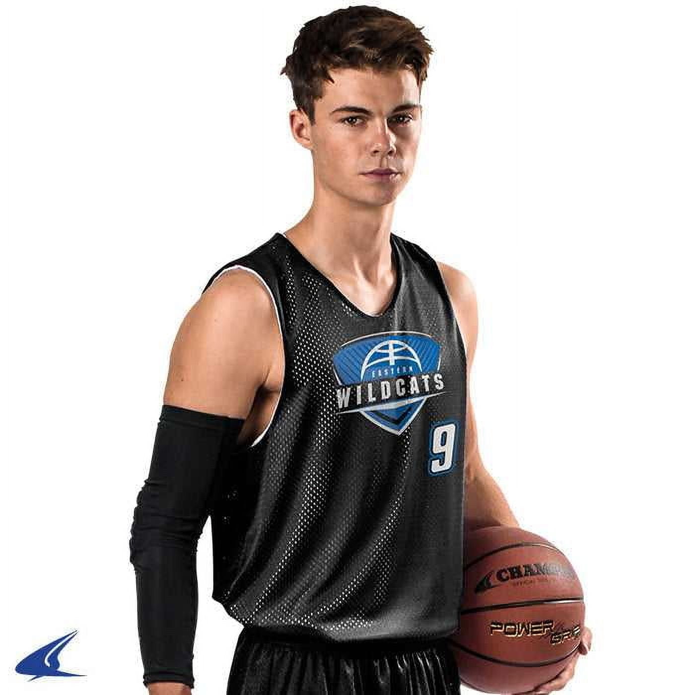 Champro Sports Zone Reversible Basketball Jersey, Youth Large, Purple and White