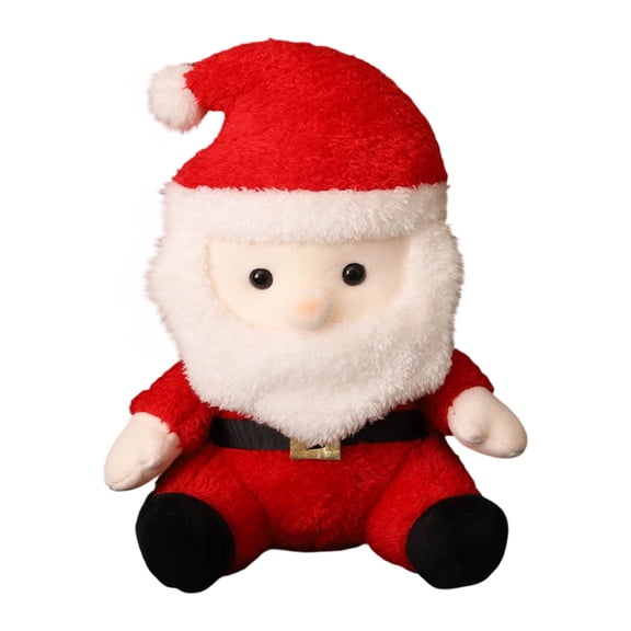 Hvmvliv Stuffed Plush Toys Christmas Series Plush Dolls in Festive Tree Shaped Gift Box Soft Stuffed Animals for Holiday Decor Mantel Tabletop Ornament Surprise Gift E