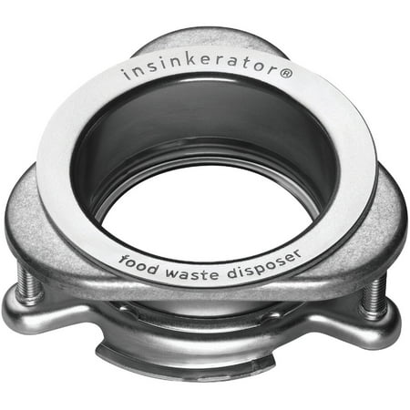 InSinkErator QLM-00 Garbage Disposal Sink Flange, Stainless Steel