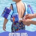 thumbnail image 4 of Koorium Toddler Swim Vest for Kids,Swim Arm Floaties 22-66lbs,Cartoon Swimming Water Wings Pool Float Vests with Shoulder Straps Arm Band for Boys Girls, Learn to Swim, 4 of 9