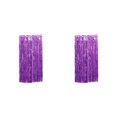thumbnail image 1 of ZheElen Rideau à Franges pour Décorations de Fête d'Anniversaire, Violet 2Ensemble, 1 of 1