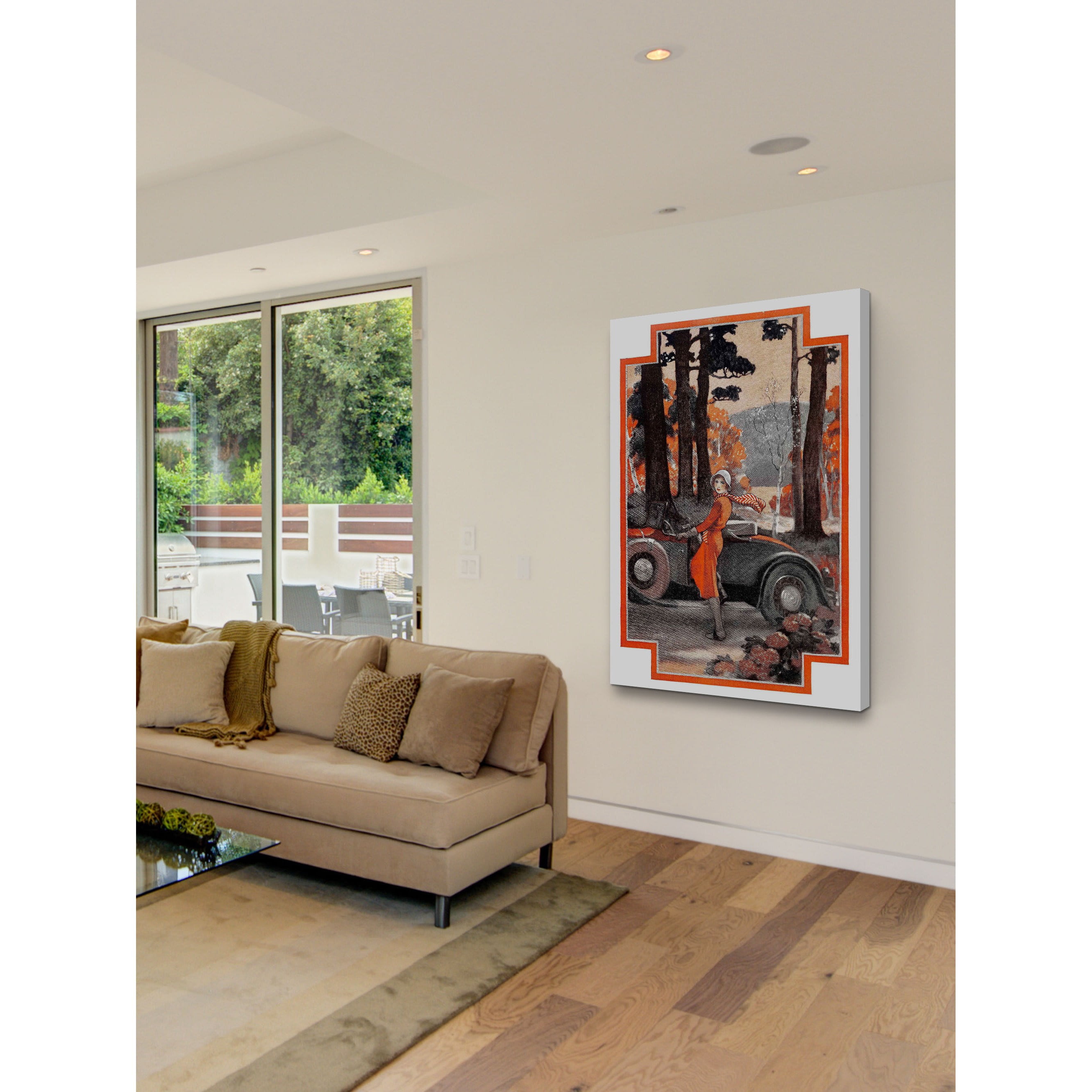 Marmont Hill Lady Graphic Art on Wrapped Canvas
