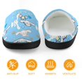 thumbnail image 5 of Cinnamoroll Kids Cotton Slippers Slip-on Indoor Memory Foam House Shoes Fluffy Slippers Furry Cozy Comfy Slippers Boys Girls, 5 of 8