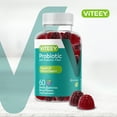 thumbnail image 4 of VITEEY Probiotic Gummies with Prebiotic Fiber, Gut Health & Immune Support, Berry Flavor, 60 Ct, 4 of 7