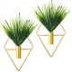 thumbnail image 5 of 4X Jardinero Colgante de Pared Geométrico Rómbico, Elegante y Duradero, Soporte para Plantas de Pared, Maceteros Colgantes, Soporte para Flores de Hierro B, 5 of 5