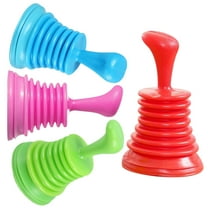 4 Pcs Sink Drain Pipe Heavy Duty Plunger Cleaner Sewer