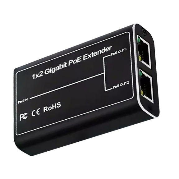 CSYANXING Reliable POE Extender for Data Centers & Offices, 1000mbps, Extends Ethernet & Power Supply Over UTP Cable