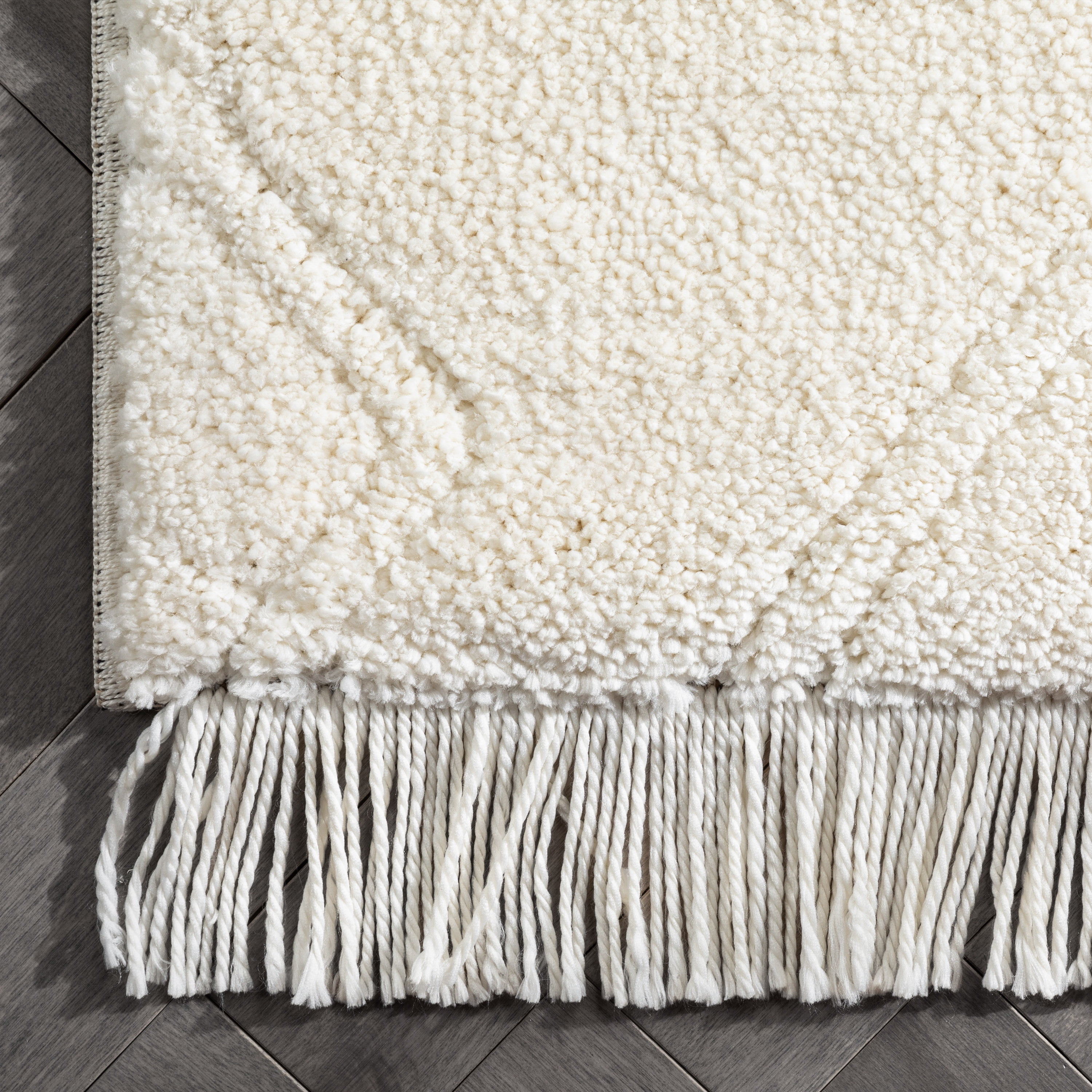 Well Woven Marina Trellis Area Rug, 3.92' x 5.25', Very Soft!