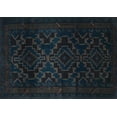 thumbnail image 1 of Ahgly Company Indoor Rectangle Persian Light Blue Traditional Area Rugs, 5' x 8', 1 of 4