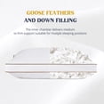 thumbnail image 4 of Juego estándar de 2 plumas de ganso y plumas de ganso Pillow Puredown®, 4 of 8