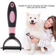 thumbnail image 5 of Professional Pet Grooming Stainless Steel Knot Comb Brush, 5 of 5