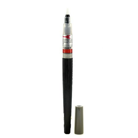 UPC: 0804551946769 | Pentel Color Brush  Gray Pen  5/Pack (19253-Pk5)