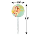 thumbnail image 6 of Wonder Woman Golden Lasso Cupcake Picks Toppers Decoration Set of 6, 6 of 7