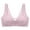 Watermelon Red, variant on Timegard Bras for Women No Underwire Front Closure Seniors Bras with Support Comfy Daily Bralette M-4XL