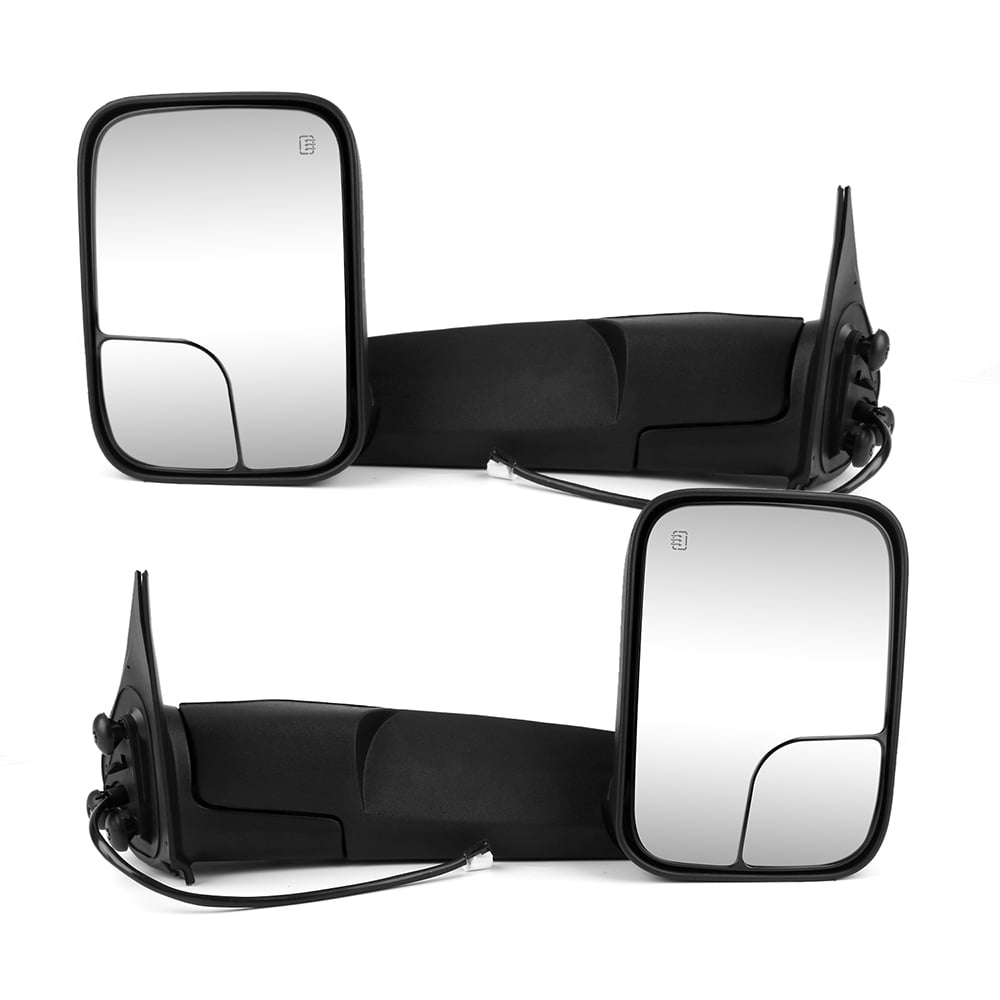 fits 0515 toyota side view towing mirrors power heated left