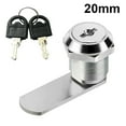 thumbnail image 2 of 2PCS Cam Lock Security Lock 16-20mm Cam Lock Door Mail Box Furniture Locker, 2 of 8