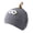 Hat 49-Grey, variant on Baby Hat Soft Cotton Hat Cute 3D Infant Cap For 0‑12 Months Winter Newborn Essentials Boy