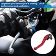 thumbnail image 3 of Palancas de freno y embrague cortas Unique Bargains para Yamaha MT-10/FZ-10 2017-2021, palanca de freno ajustable en 6 posiciones, aleación de aluminio, roja, 1 par, 3 of 7