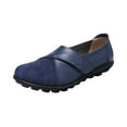 thumbnail image 2 of KBODIU Loafers for Women Casual Slip on Dress Loafers Womens Comfortable Roman Sandals Outdoor Walking Flats Shoes Low Tops Fashion Flats for Summer Blue 37, 2 of 3