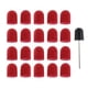 thumbnail image 4 of 20 de de Lijado Broca de Mandril Tapas de Amortiguación de Pulido de 13x19 rojo Yinane Brocas de mandril para arte de uñas, 4 of 8