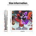 thumbnail image 3 of Zufioo Smiling Critters for Portable Pocket Makeup Mirror, Foldable Handheld Magnifying Beauty Mirror Suitable for Wallet Handbag for Women-Square, 3 of 9