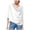 White, variant on NJGRAE Cute Tops for Women Women’S Tunic Length Blouses Women's Solid Color Chiffon Blouse Loose Fit V Neck Casual Top Tee Shirt for Ladies Women’S Roll Sleeve Casual Tees Xl