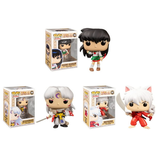Funko POP! Animation - Inuyasha Vinyl Figures - SET OF 3 (Sesshomaru, Kagome +1) - Walmart.com