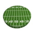 thumbnail image 1 of Balery American Football Field2 Fundas de asiento para taburete de bar redondo de tela de terciopelo ajustables que protegen de arañazos y manchas para sillas de 14 a 17 pulgadas.-14 inch, 1 of 7