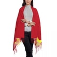 thumbnail image 4 of Vietnam Flag Women's Pashmina Shawl Wraps Fringe Scarf Long Large Scarf, 4 of 7