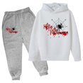 thumbnail image 3 of Sudadera con capucha y pantalón con estampado de hip-hop de Marvel Spiderman para Halloween para niño y niña, conjunto de sudadera con capucha para niño, ropa informal para niño, chándal, 3 of 5