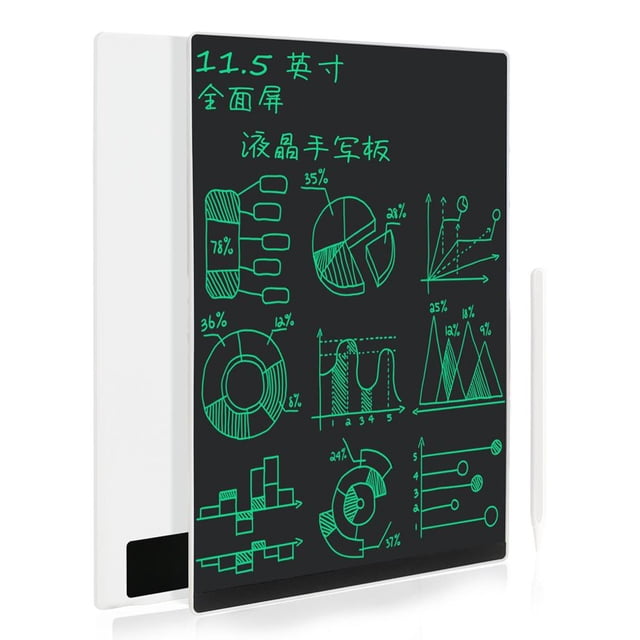 11.5 Inch Writing Tablet with Pen Electronic Handwriting Painting Pad Lodestone Color Screen Graphics Board Boys Girls