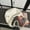 White, variant on Minority All-match Shoulder Large Capacity Washed Canvas Bag
