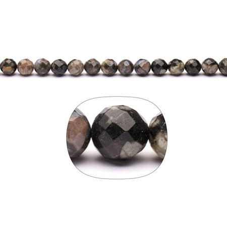 4.5 Mm Round Stones - Mix Gemstone 9mm Faceted Round Beads Strand