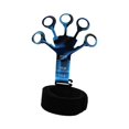 thumbnail image 4 of Fortalecedor de agarre manual, agarrador de mano Entrenador de dedos ajustable Ejercitador de antebrazo Ensanchador de dedos Ejercitador de dedos para , Azul DYNWAVEMX Pinza de dedo, 4 of 8