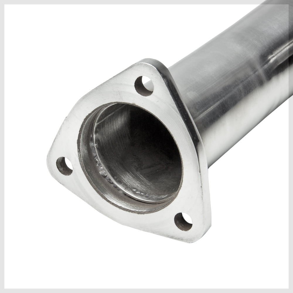 DNA Motoring For 98-02 Honda Accord 3.0L V6 Dual Muffler Racing Cat-Back Exhaust Titanium Style Tip